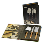 REGGIO CHESE SET With Dark Handle